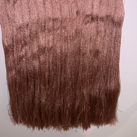ZIMMERMANN velvet fringe pouch in pink - Picture 11 of 13